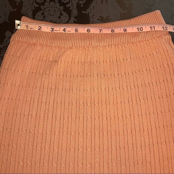Dusty Rose Sweater and Skirt Matching Set size Small - Picture 8 of 12